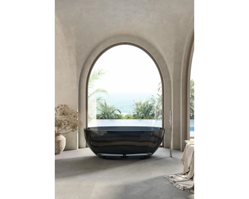 Ванна из полиэфирной смолы 165x78 см Abber Kristall AT9701Onyx