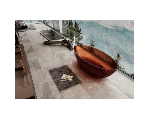 Ванна из полиэфирной смолы 180x85 см Abber Kristall AT9702Opal