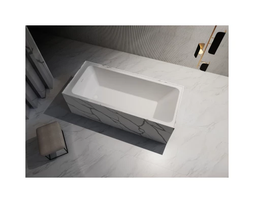 Ванна из литого мрамора 180x80 см Abber Blitz AS9502GB