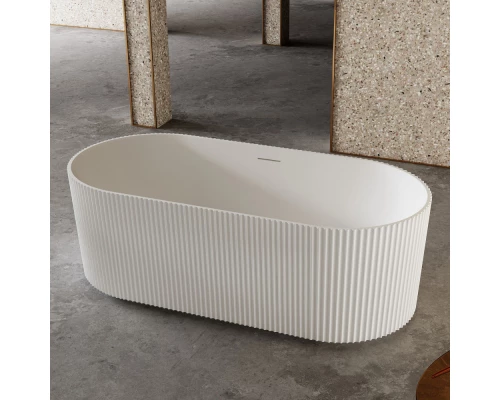 Ванна из литого мрамора 170x75 см Abber Stein AS9601
