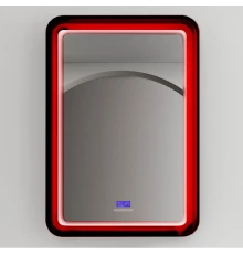 Зеркало 55x80 см красный Abber Kristall AT6701Rubin