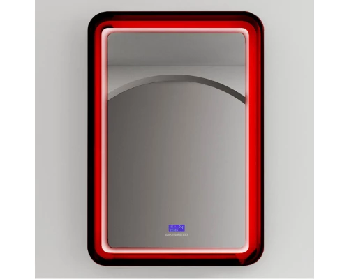 Зеркало 55x80 см красный Abber Kristall AT6701Rubin
