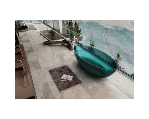 Ванна из полиэфирной смолы 180x85 см Abber Kristall AT9702Aquamarin