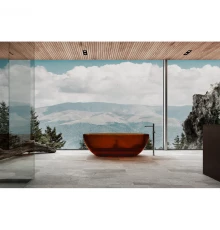 Ванна из полиэфирной смолы 170x75 см Abber Kristall AT9703Opal