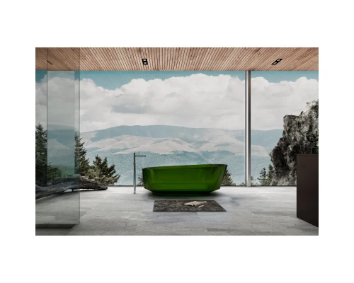 Ванна из полиэфирной смолы 170x80 см Abber Kristall AT9706Emerald