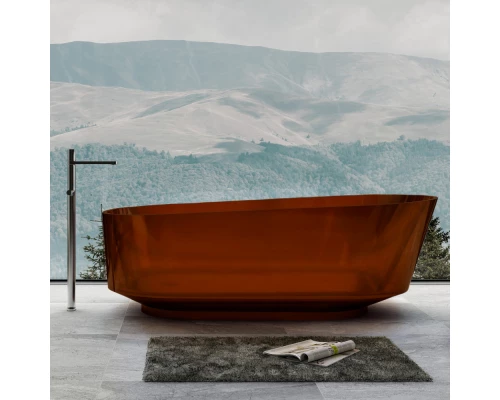 Ванна из полиэфирной смолы 170x80 см Abber Kristall AT9706Opal