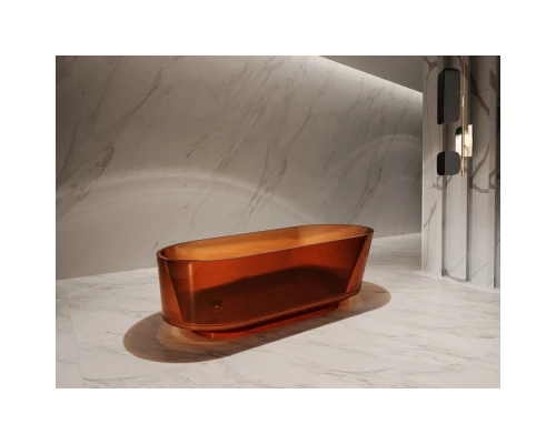 Ванна из полиэфирной смолы 170x80 см Abber Kristall AT9706Opal