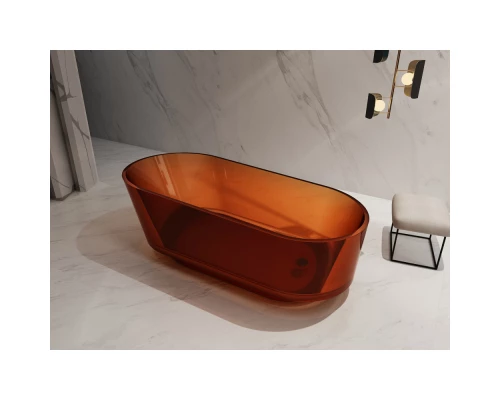 Ванна из полиэфирной смолы 170x80 см Abber Kristall AT9706Opal