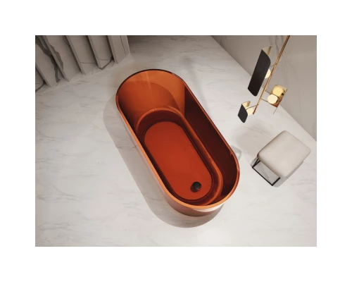 Ванна из полиэфирной смолы 170x80 см Abber Kristall AT9706Opal