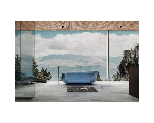 Ванна из полиэфирной смолы 170x80 см Abber Kristall AT9706Saphir