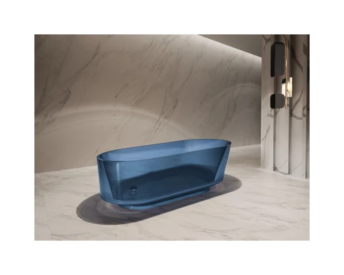 Ванна из полиэфирной смолы 170x80 см Abber Kristall AT9706Saphir