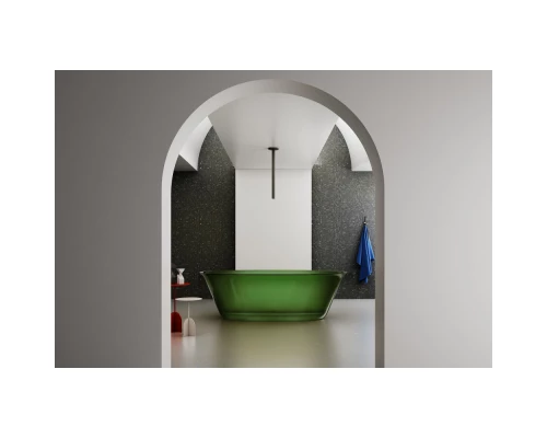 Ванна из полиэфирной смолы 170x75 см Abber Kristall AT9707Emerald