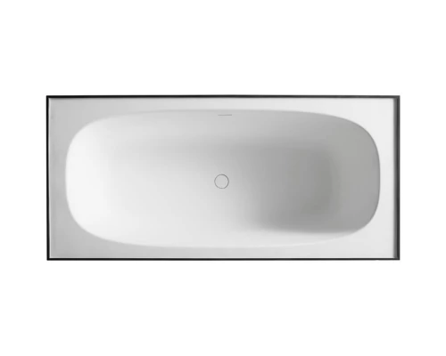 Ванна из литого мрамора 180x85 см Abber Blitz AS9501WL