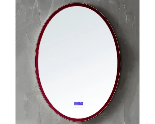 Зеркало 55x75 см красный Abber Stein AS6610R
