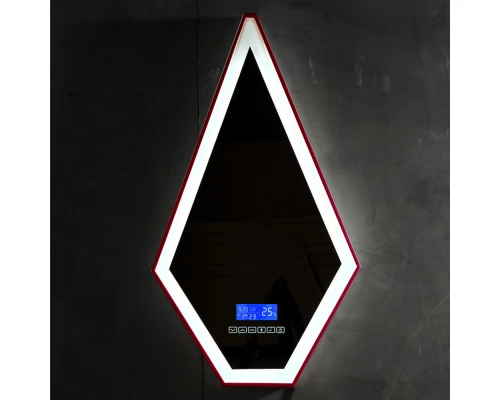 Зеркало 45x80 см красный Abber Stein AS6611R