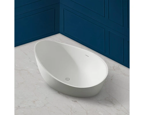 Ванна из литого мрамора 180x110 см Abber Stein AS9639