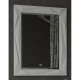 Зеркало 70,2x90,2 см белый глянец Aima Design Brilliant/Cristal Light У51937