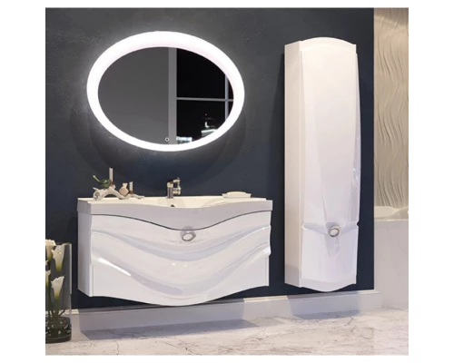 Пенал подвесной белый глянец R Aima Design Sunrise/Eclipse/Cloud У52807