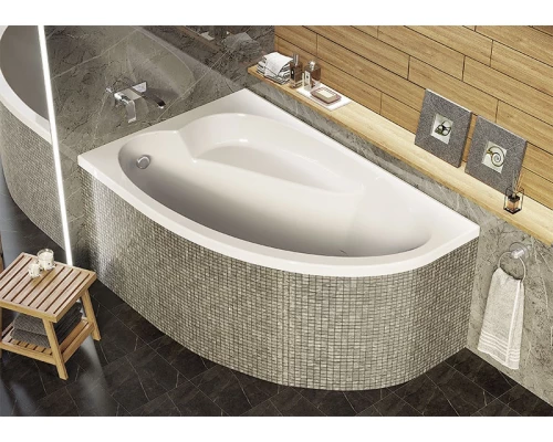 Акриловая ванна 150x95 см Alex Baitler Nero NERO L 150*95