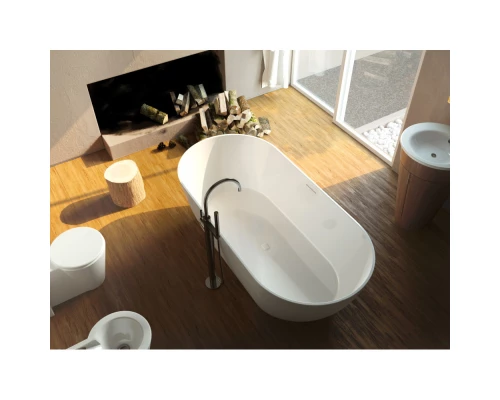 Ванна из литого мрамора 169x80 см Alpen Palermo PAL-170M