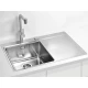 Кухонная мойка Alveus Pure 40 KMB нержавеющая сталь/матовая сталь 1103610