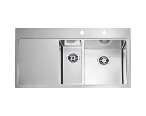 Кухонная мойка Alveus Pure 60 KMB нержавеющая сталь/матовая сталь 1103655