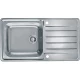 Кухонная мойка Alveus Praktik 100 LEI декоративная сталь 1097989