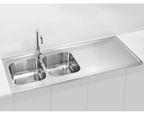 Кухонная мойка Alveus Classic Pro 110 SAT матовая сталь 1132129