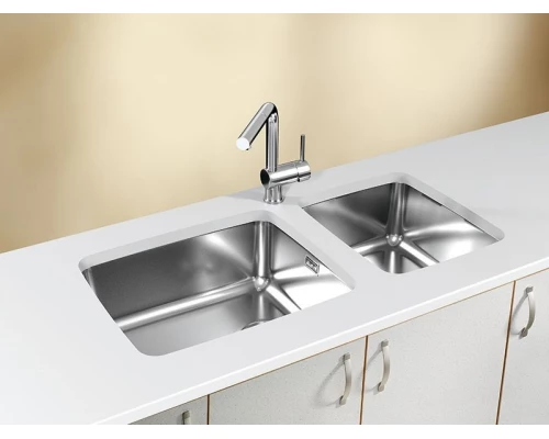 Кухонная мойка Alveus Luno 40 SAT матовая сталь 1129252