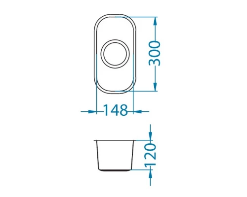 Кухонная мойка Alveus Monarch Variant 110 антрацит 1114243