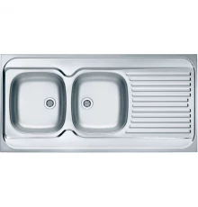 Кухонная мойка Alveus Classic 100 NAT полированная сталь 1009084