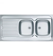 Кухонная мойка Alveus Classic 100 NAT полированная сталь 1009085