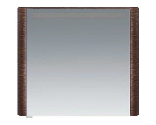 Зеркальный шкаф 80x70 см табачный дуб R Am.Pm Sensation M30MCR0801TF