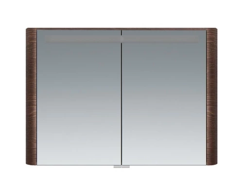 Зеркальный шкаф 100x70 см табачный дуб Am.Pm Sensation M30MCX1001TF
