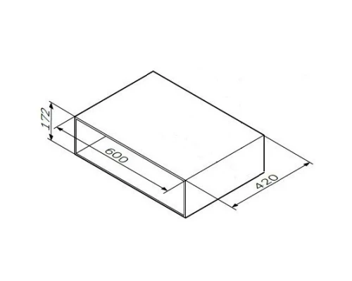 Тумба орех 60 см Am.Pm Gem M90OHX0600NF