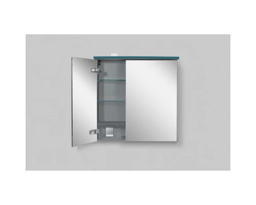 Зеркальный шкаф 60x68 см кобальт глянец R Am.Pm Spirit V2.0 M70AMCR0601PG