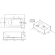 Акриловая ванна 150x70 см Am.Pm X-Joy W88A-150-070W-A