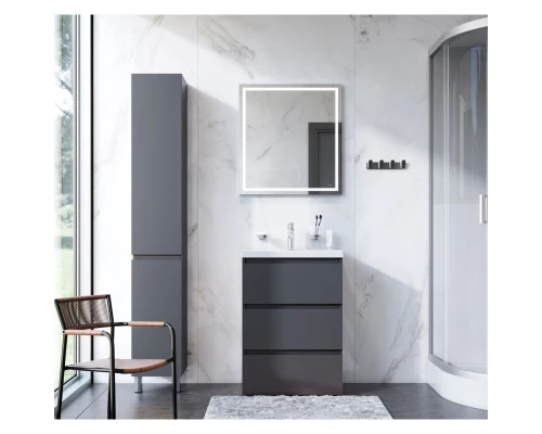 Тумба графит матовый 60 см AM.PM Gem S M91FSX0602GM