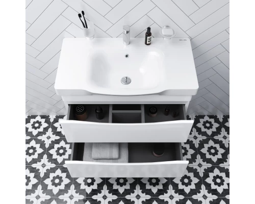 Тумба белый глянец 80 см Am.Pm Like M80FHX0802WG