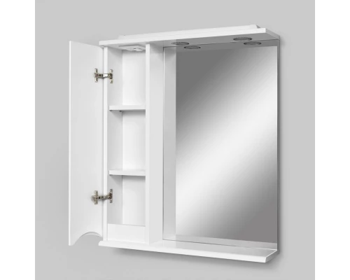 Зеркальный шкаф 65x75 см белый глянец L Am.Pm Like M80MPL0651WG