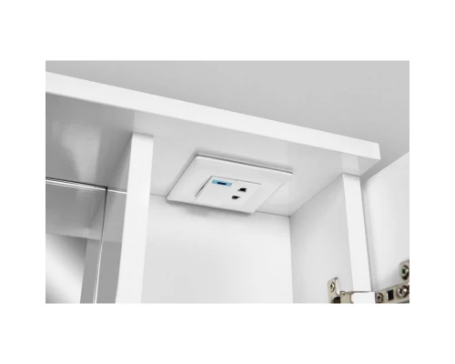 Зеркальный шкаф 65x75 см белый глянец R Am.Pm Like M80MPR0651WG