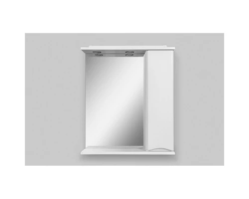 Зеркальный шкаф 65x75 см белый глянец R Am.Pm Like M80MPR0651WG