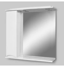 Зеркальный шкаф 80x75 см белый глянец L Am.Pm Like M80MPL0801WG