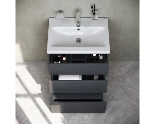 Тумба графит матовый 60 см AM.PM Gem S M91FSX0602GM