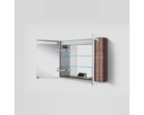 Зеркальный шкаф 100x70 см табачный дуб Am.Pm Sensation M30MCX1001TF