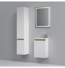 Комплект мебели белый глянец 55 см Am.Pm X-Joy M85AFHX0451WG + M85AWCC0452WG + M91AMOX0551WG