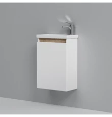 Тумба с раковиной белый глянец 45 см Am.Pm X-Joy M85AFHX0451WG + M85AWCC0452WG
