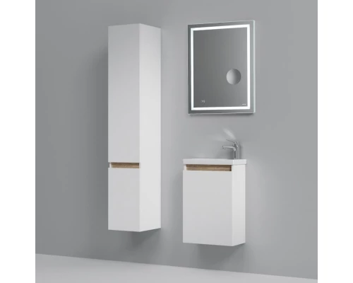 Тумба с раковиной белый глянец 45 см Am.Pm X-Joy M85AFHX0451WG + M85AWCC0452WG