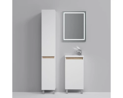 Тумба с раковиной белый глянец 45 см Am.Pm X-Joy M85AFSX0451WG + M85AWCC0452WG