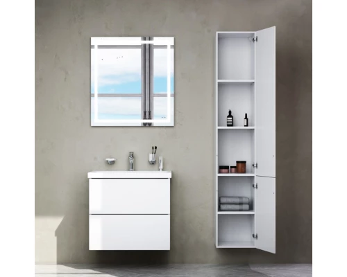 Тумба с раковиной белый глянец 61 см Am.Pm Gem M90FHX06022WG + M90WCC0602WG